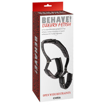 Load image into Gallery viewer, Behave! Open Wide Restraints
