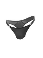 Load image into Gallery viewer, Men&#39;s Quick Release Lycra Thong Black L/xl
