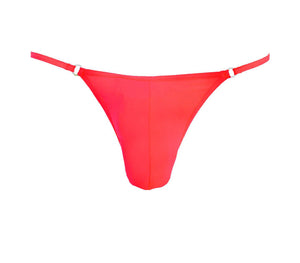 Mens Lycra G-string Red S/m