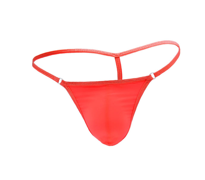 Mens Lycra G-string Red S/m