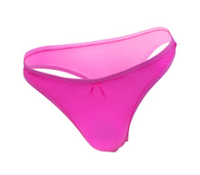 Load image into Gallery viewer, Plain Mens Lycra Thong Hot Pink L/xl
