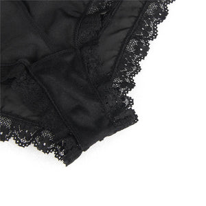 Cross Back Knickers Black (16-18) 3xl