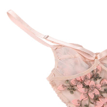 Load image into Gallery viewer, Pink Embroidered Bodysuit (8-10) M
