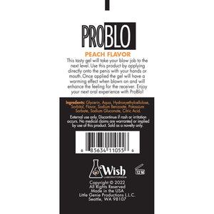 Problo Oral Pleasure Gel Peach