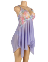 Load image into Gallery viewer, Purple Comfortable Split Babydoll (20-22) 5xl
