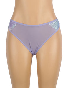Purple Comfortable Split Babydoll (8-10) M