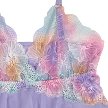 Load image into Gallery viewer, Purple Comfortable Split Babydoll (8-10) M
