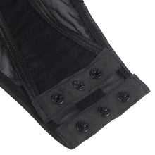 Load image into Gallery viewer, Teddy W/ Garter Ring Black (12-14) Xl
