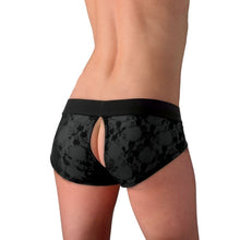 Load image into Gallery viewer, Lace Envy Panty Harness Black S/m
