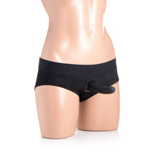 Load image into Gallery viewer, Lace Envy Panty Harness Black S/m
