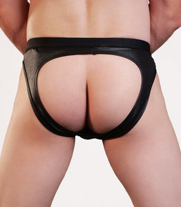 Mens Wet Look Jock Strap L/xl