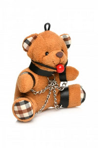 Bondage Bear Gagged Teddy Bear Keychain