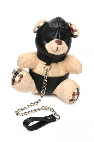 Bondage Bear Hooded Teddy Bear Keychain