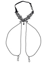 Load image into Gallery viewer, Sex And Mischief Lace Collar With Nipple Ties
