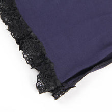 Load image into Gallery viewer, Blue/black Backless Babydoll (12-14) Xl
