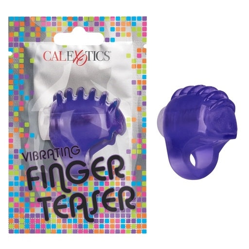 Vibrating Finger Teaser - Purple