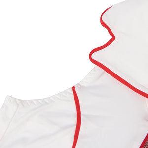 White Halter Nurse Costume(12-14) Xl