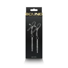 Load image into Gallery viewer, Bound Nipple Clamps D3 Gunmetal
