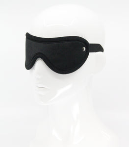 Black Fluffy Blindfold