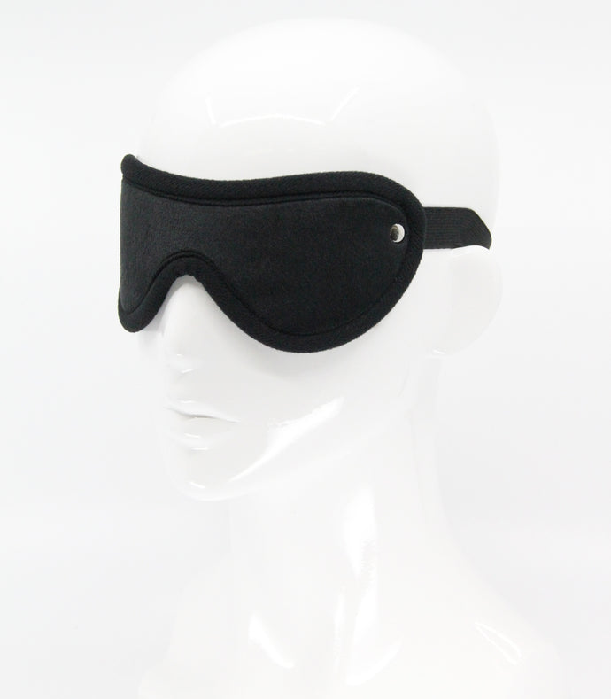 Black Fluffy Blindfold