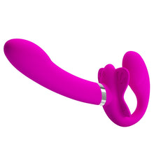 Load image into Gallery viewer, Vibrating Strapless Strap-on Valerie- 192mm
