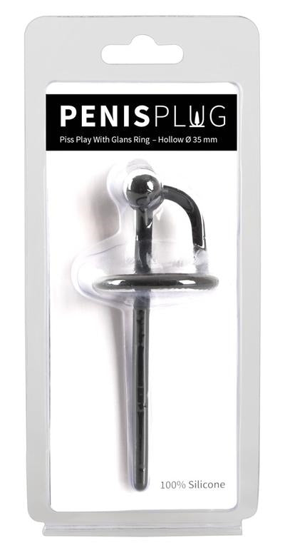 Penisplug Piss Play With Glans Ring
