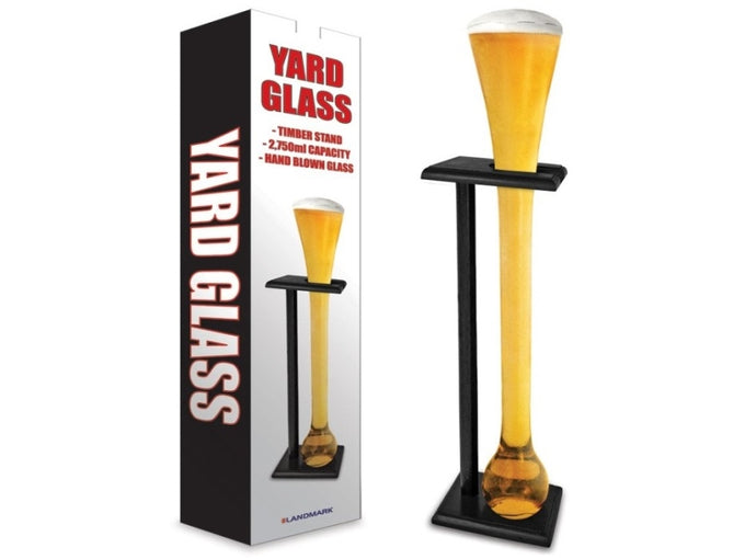 Full Yard Glass With Stand 2.75lt