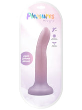 Load image into Gallery viewer, Pleasures By Playful 7 Inch Dong - Pink To Purple
