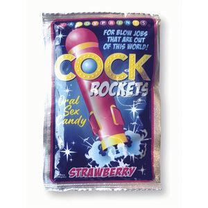 Cock Rockets - Strawberry Oral Sex Candy