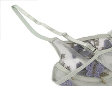 Load image into Gallery viewer, Purple Butterfly Embroidery Set  (12-14) Xl
