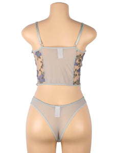 Purple Butterfly Embroidery Set (8-10) M