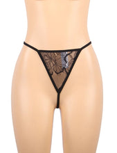 Load image into Gallery viewer, Elegant Black Lace Babydoll(12-14)xl
