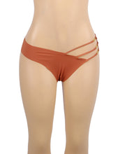 Load image into Gallery viewer, Orange &amp; Gold S/free Panty (12-14) Xl
