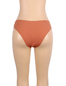 Orange & Gold S/free Panty (12-14) Xl