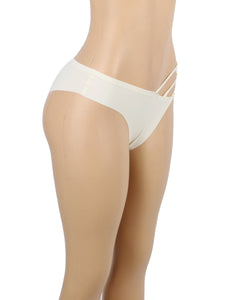 Beige & Gold S/free Panty (12-14) Xl