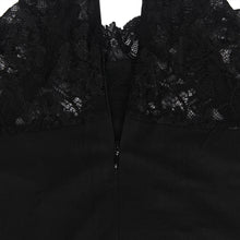Load image into Gallery viewer, Black Bodysuit W/lace (8-10) M
