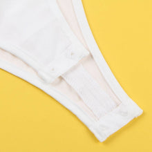 Load image into Gallery viewer, White Bodysuit W/lace (14-16) 2xl
