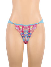 Load image into Gallery viewer, Floral Embroidery Garter Bra Set (8-10)m
