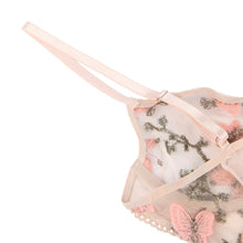 Load image into Gallery viewer, Pink Butterfly Embroidery Set (8-10) M
