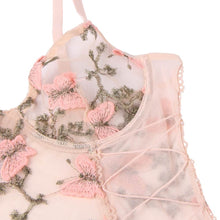 Load image into Gallery viewer, Pink Butterfly Embroidery Set (8-10) M
