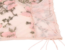 Load image into Gallery viewer, Pink Butterfly Embroidery Set (8-10) M
