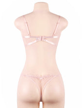 Load image into Gallery viewer, Pink Bra Set W/ Steel Ring(8-10)m
