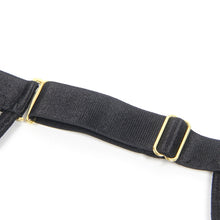 Load image into Gallery viewer, Black V-neck Cross Halter (16-18)3xl
