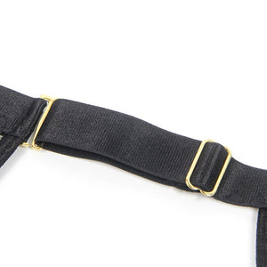 Black V-neck Cross Halter (16-18)3xl