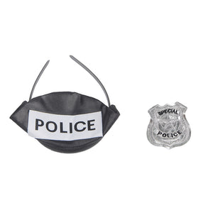 Cut Out Police Costume W/zip Front (16-18) 3xl