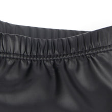 Load image into Gallery viewer, Mens Black Wet Look Shorts (30-32) Xl
