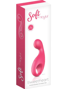 Soft By Playful Sweetheart Stimulator Coral Pink