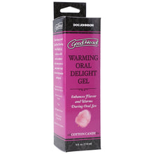 Load image into Gallery viewer, Goodhead Warming Oral Delight Gel Cotton Candy
