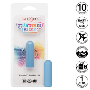 Turbo Buzz Rounded Mini Bullet Blue