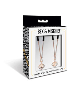 Sex & Mischief Brat Pearl Nipple Clips